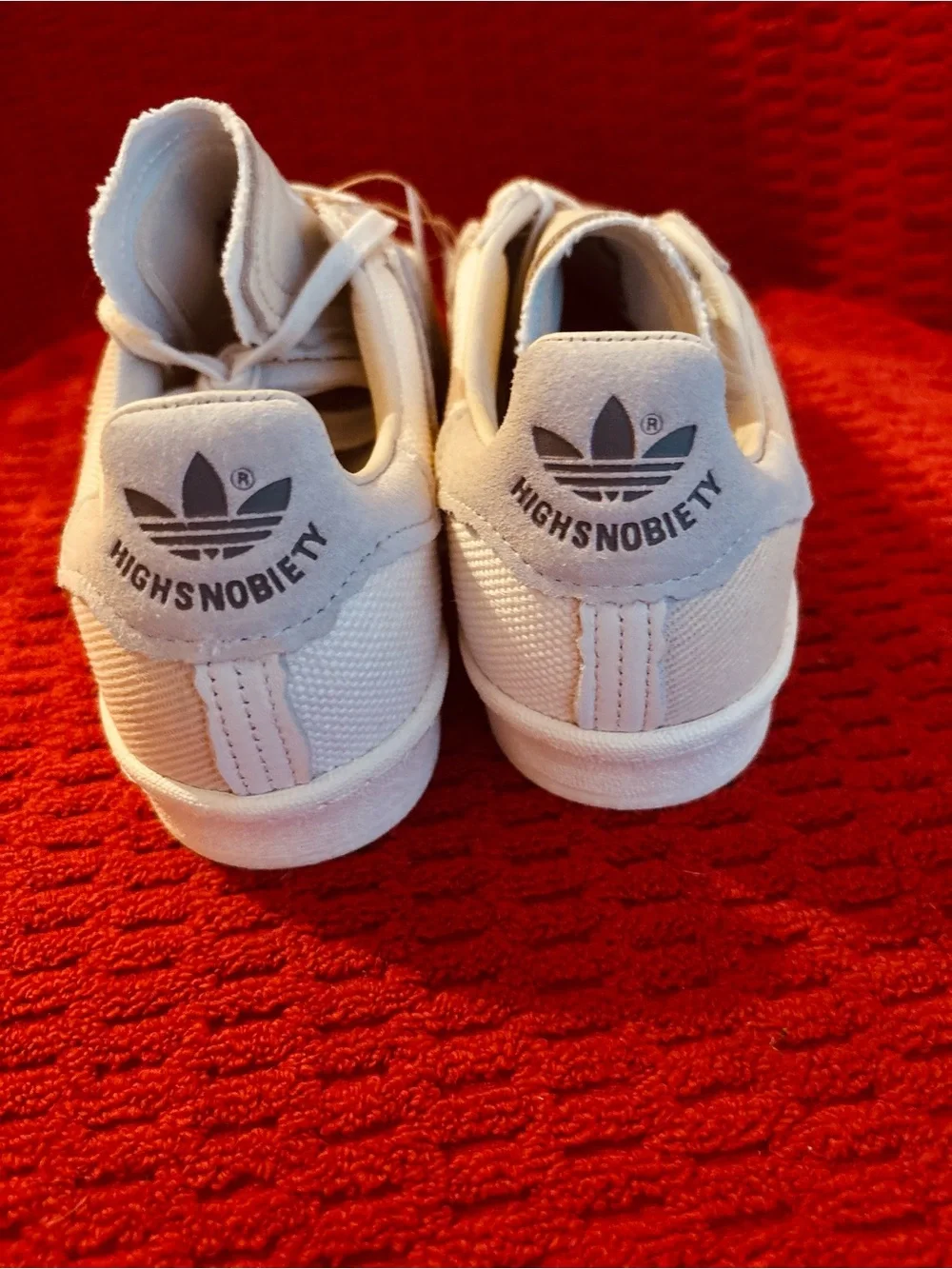 adidas Mens Cream/White Low-Top Sneakers